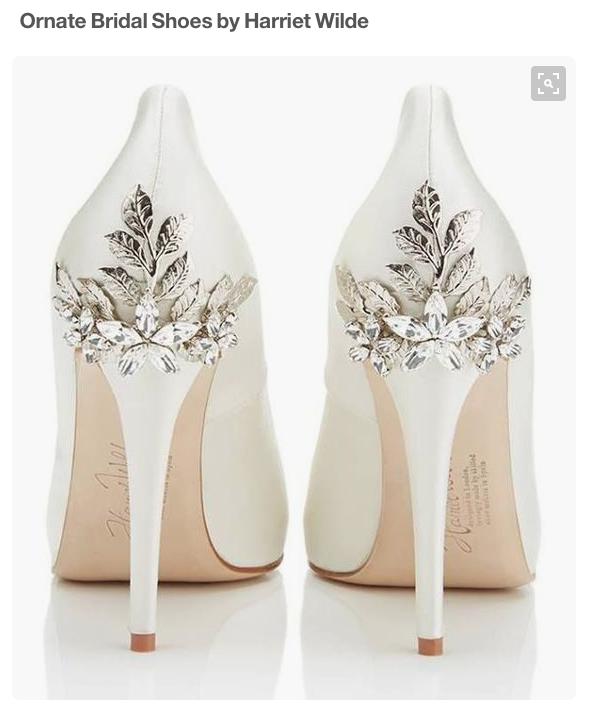 Ornate Bridal Shoes