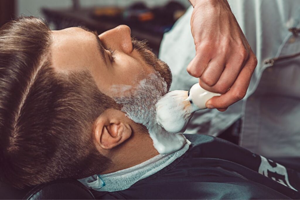 men's shaving service